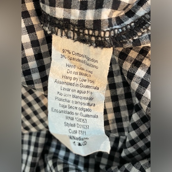 Potter’s Pot Gingham Bow Dress - Picture 4 of 4